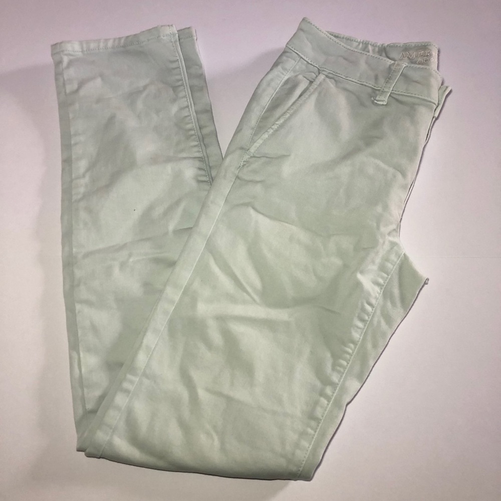 American Eagle Mint Jeggings